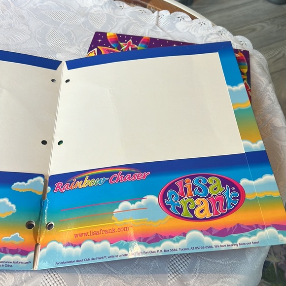 Vintage Lisa Frank Folder-rainbow horses - Picture 8 of 9